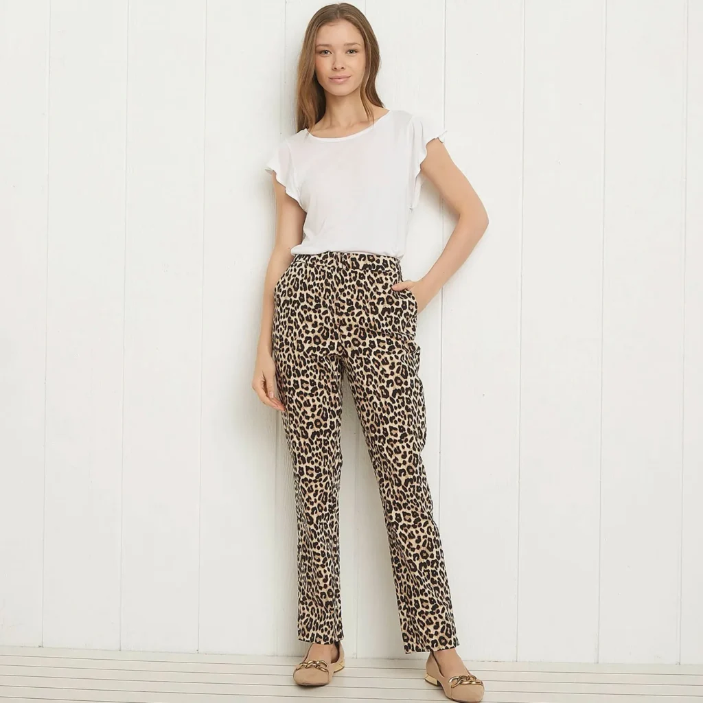 Pantalon Skinny Mujer Tiro Alto University Club